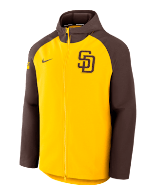 San Diego Padres Authentic Collection Men's Nike Therma MLB
